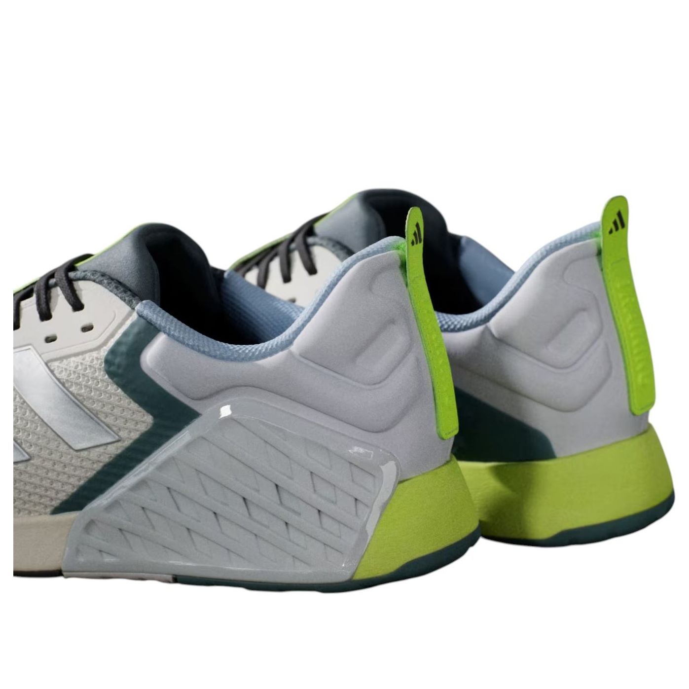 adidas Dropset 3 'Chalk White Silver Metallic Teal' JR1762