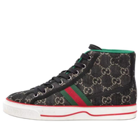 Gucci Tennis 1977 High Top 'Black Mini GG' 627838-UN310-1290