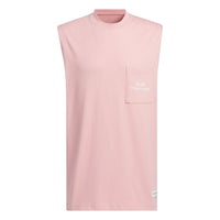 adidas Graphic Tank Top Asia Sizing 'Pink White' JP4590