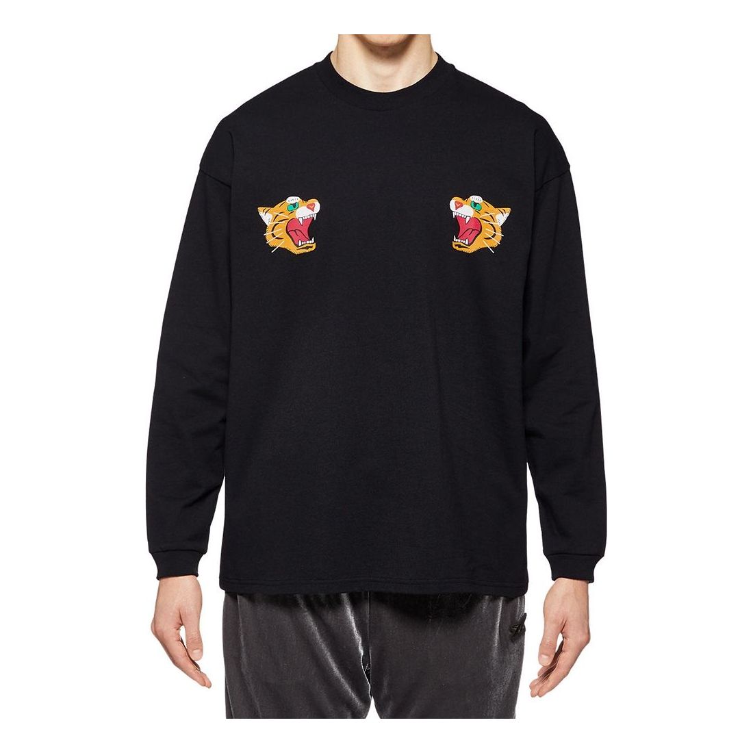 Onitsuka Tiger Graphic Long Sleeve T-shirt 'Black' 2183B083-001