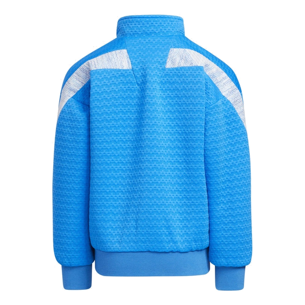 (GS) adidas Reversible Jacket Asia Sizing 'Blue Yellow' HL8556