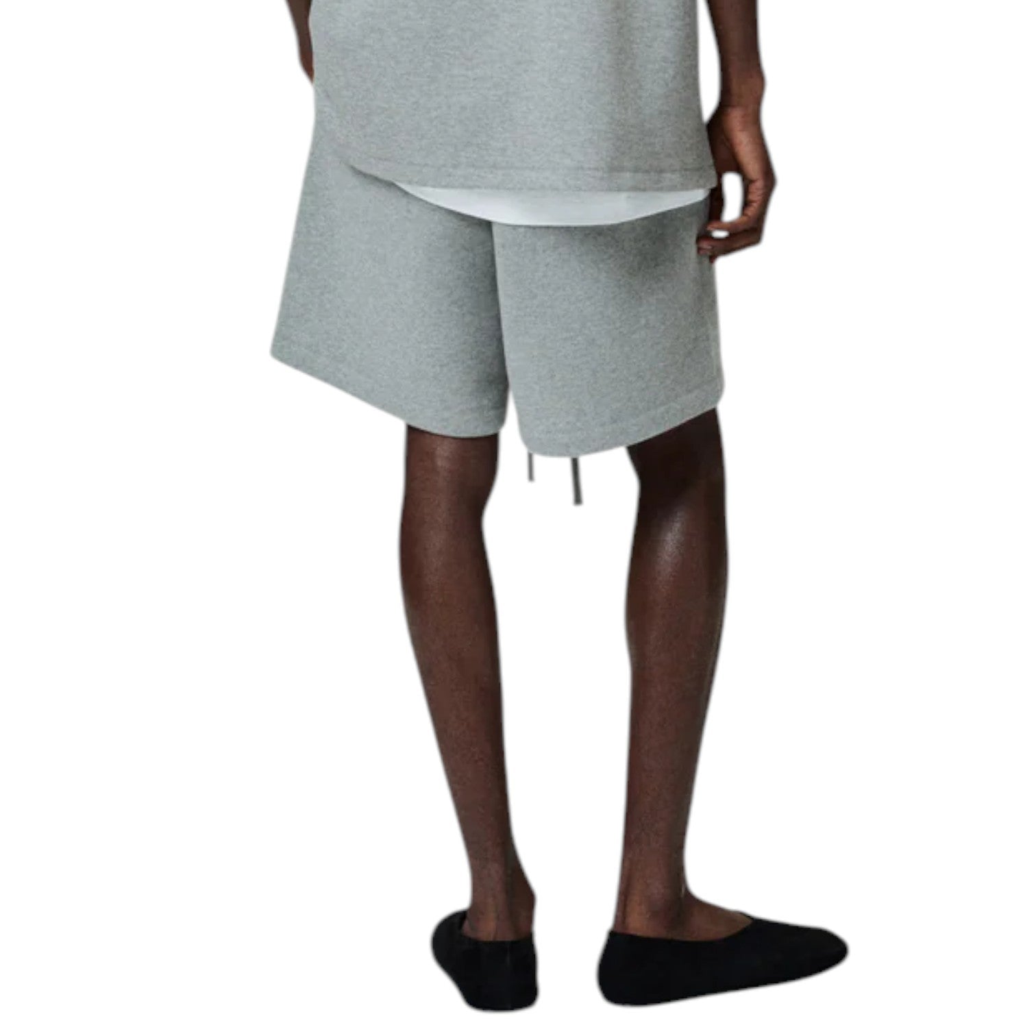 Fear of God Essentials Classic Fleece Sweatshort 'Concrete Heather' 160SP252005F