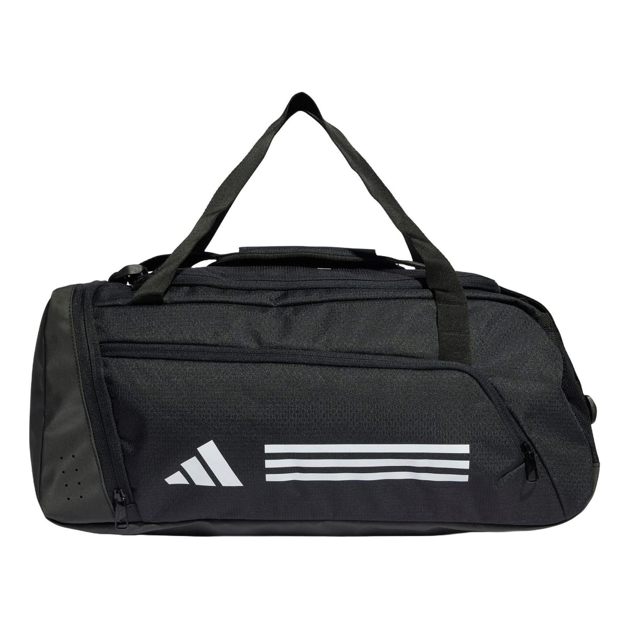 adidas Essentials 3-Stripes Duffel Bag Small 'Black White' IP9862