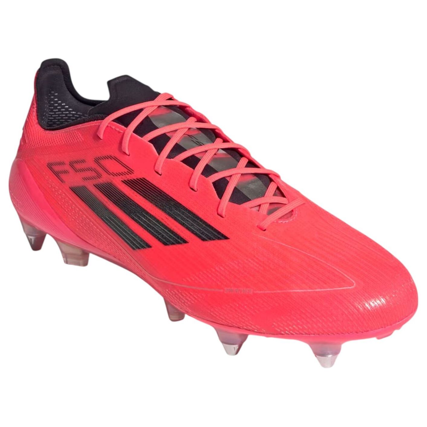 adidas F50 Elite Soft Ground 'Turbo Aurora Black Platinum Metallic' IF1296