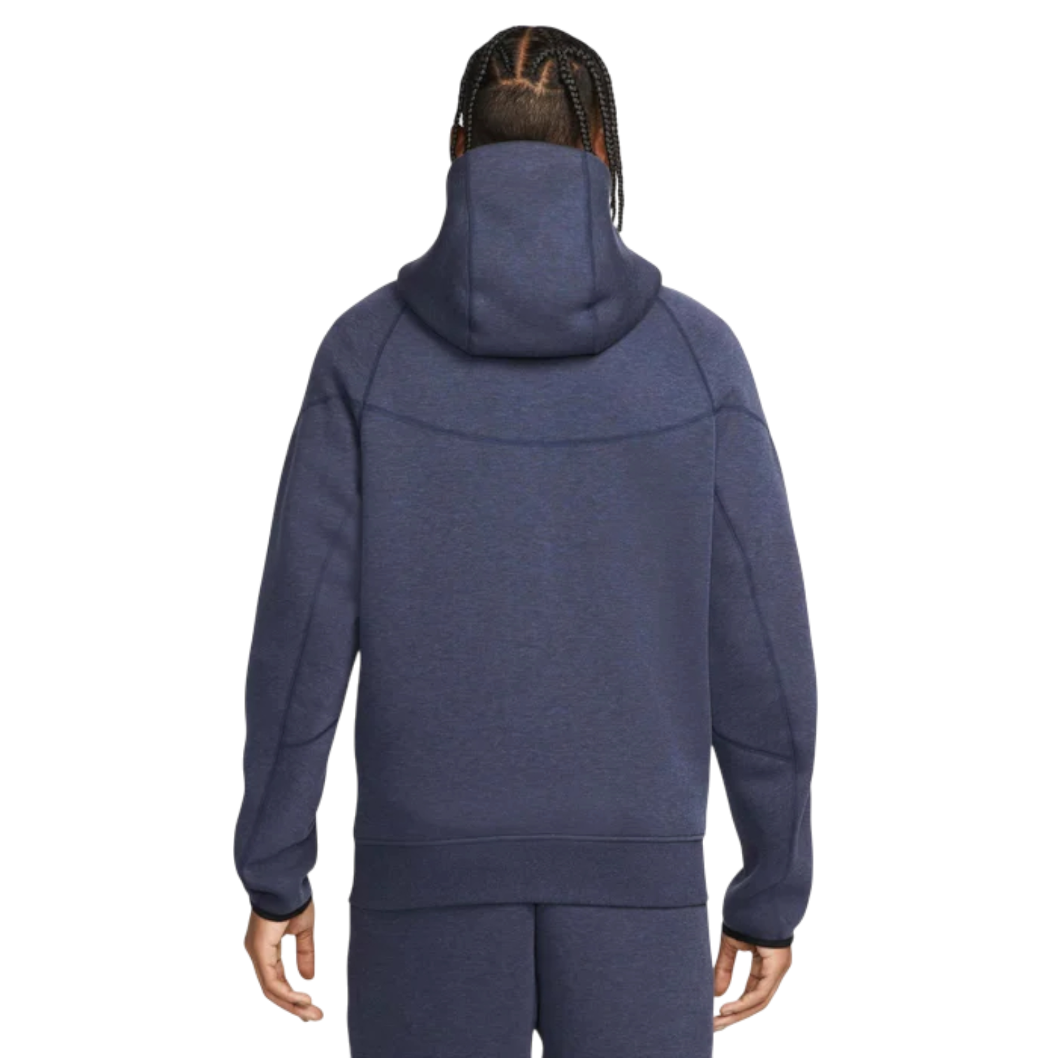Nike Tech Fleece Windrunner Full-Zip Hoodie 'Obsidian Heather Black' FB7921-473