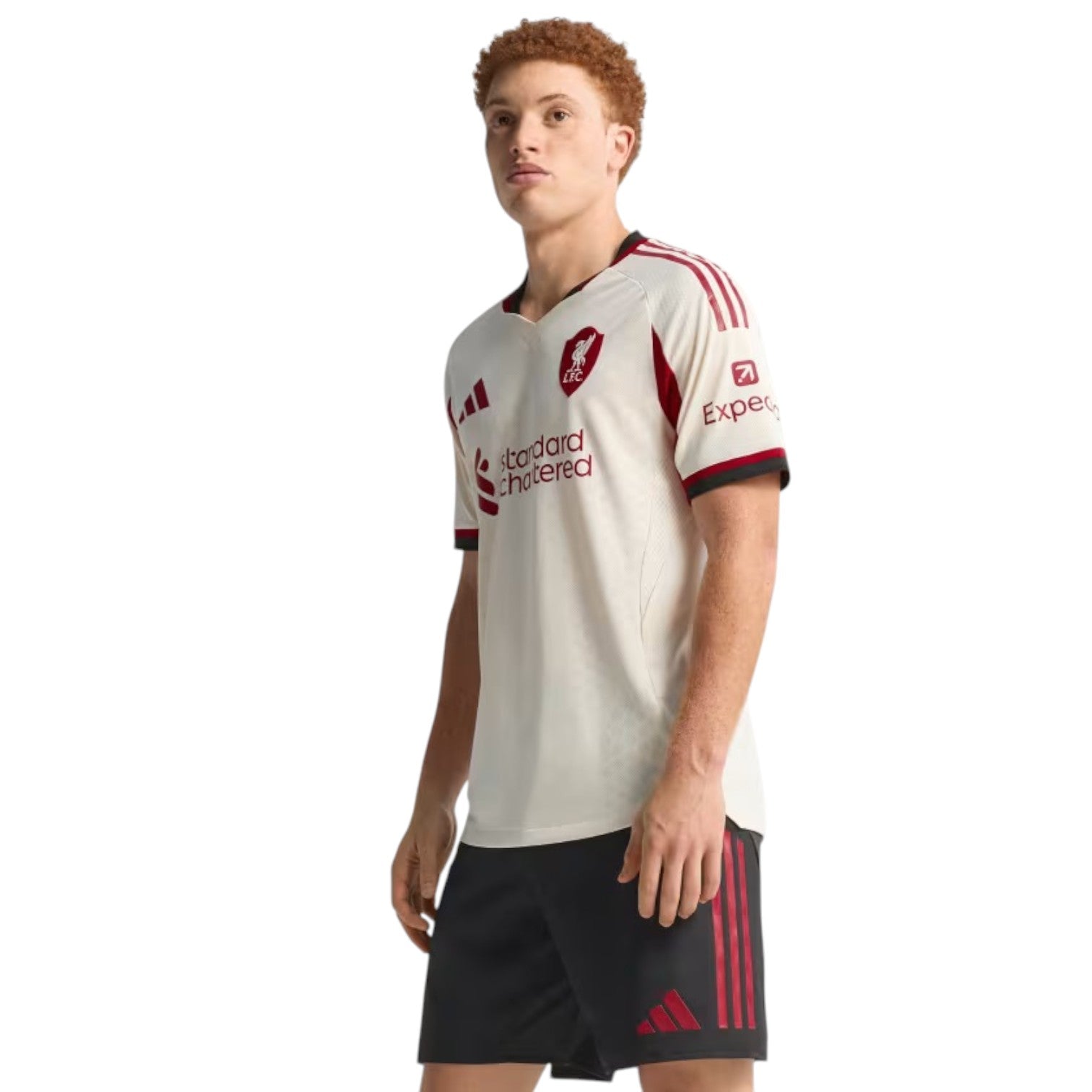 adidas Liverpool FC 25/26 Away Authentic Jersey 'Wonder White' JV6488