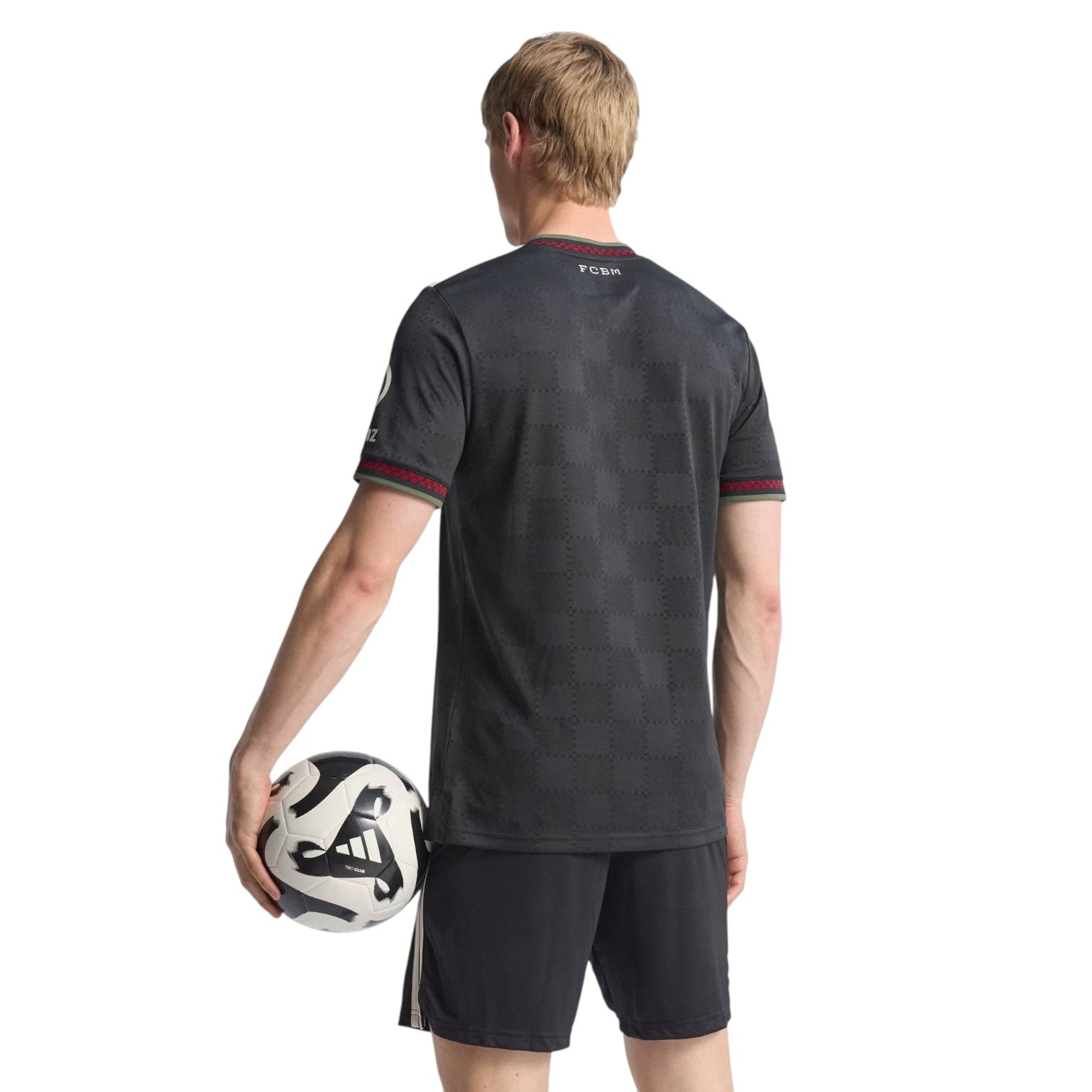 adidas FC Bayern 2025/2026 Third Authentic Jersey 'Black Halo Ivory' KE6802