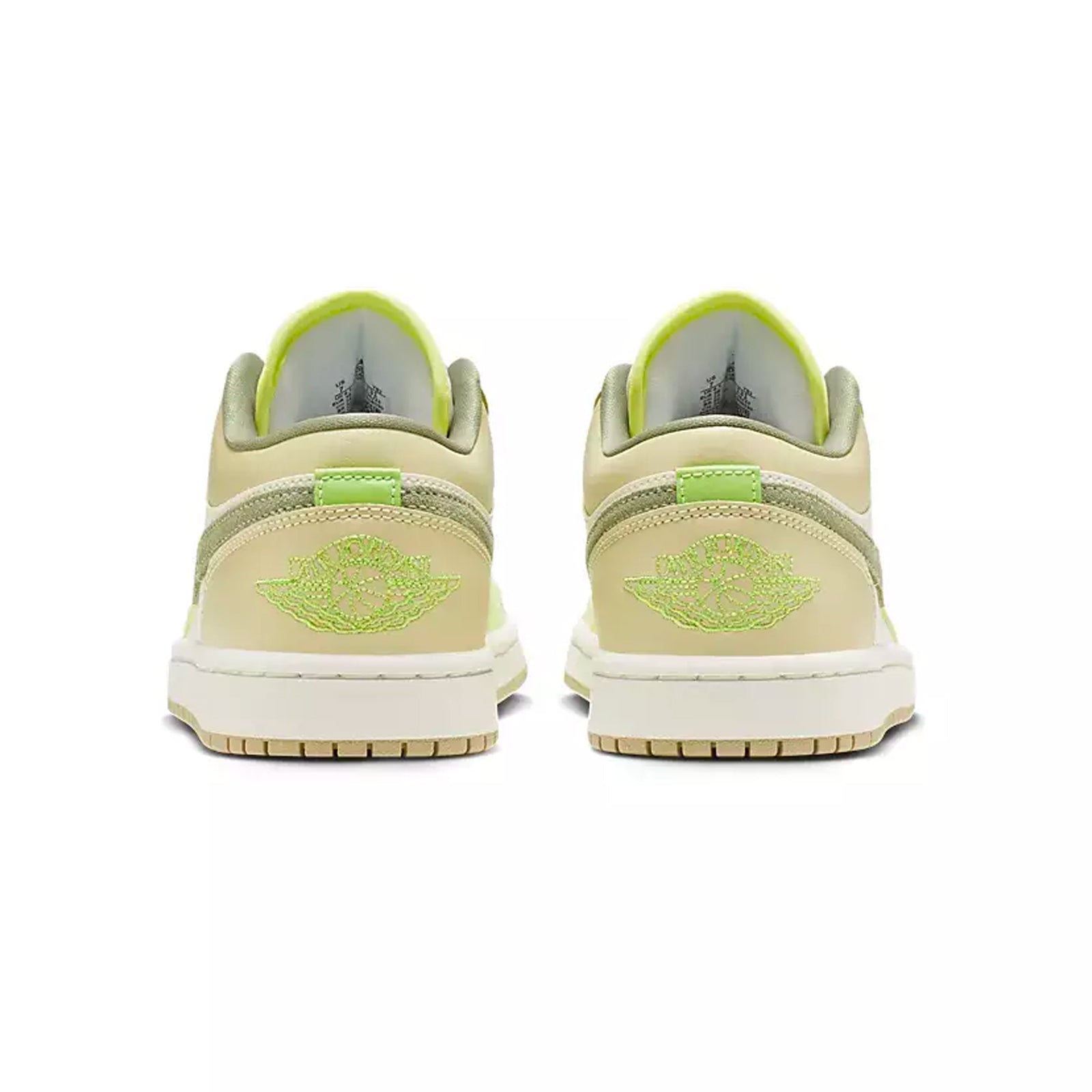 (WMNS) Air Jordan 1 Low 'Sail Oil Green Light Lemon' FD9906-131