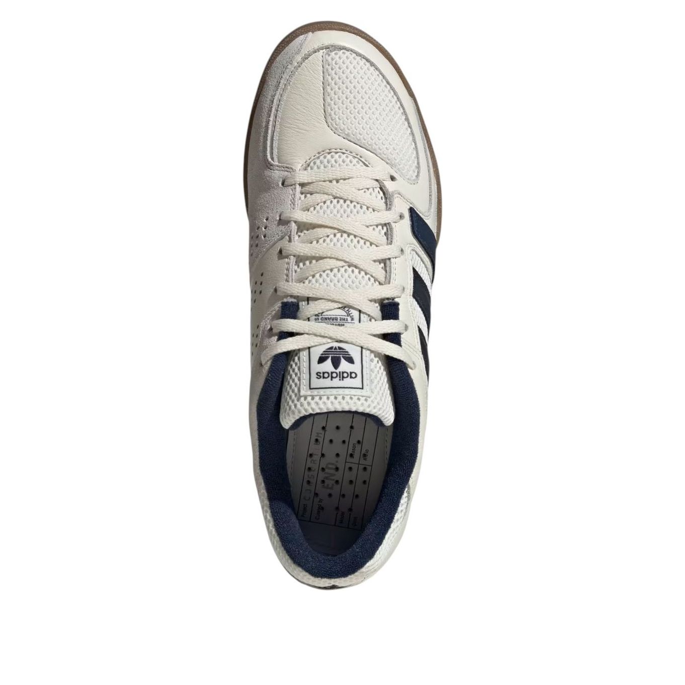 adidas Fechten Indoor Consortium 'Off White Collegiate Navy' JR4606