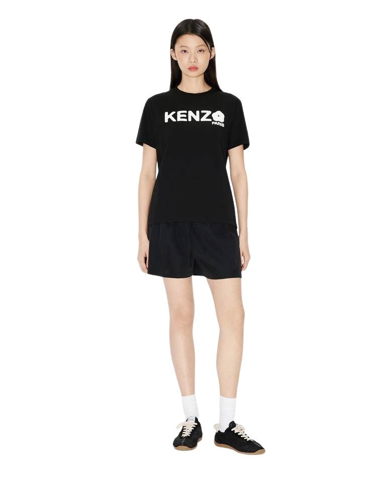 (WMNS) KENZO Boke Flower 2.0 Loose T-shirt 'Black' FF52TS1574SO.99J