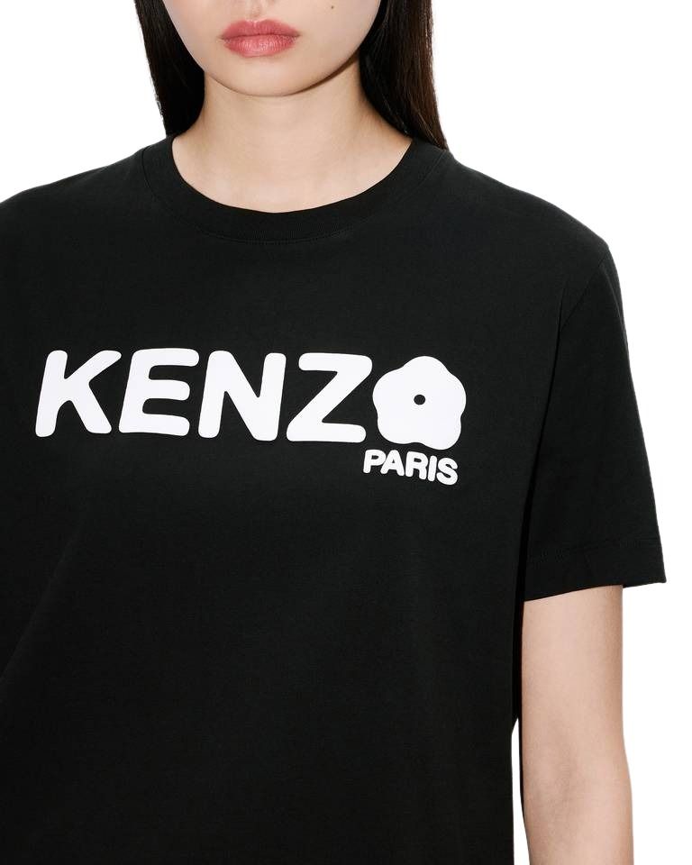 (WMNS) KENZO Boke Flower 2.0 Loose T-shirt 'Black' FF52TS1574SO.99J