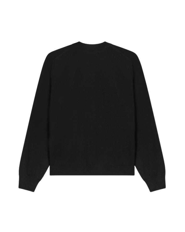 (WMNS) KENZO Boke Flower' Embroidered Jumper in Merino Wool 'Black' FF62PU7273LB.99J