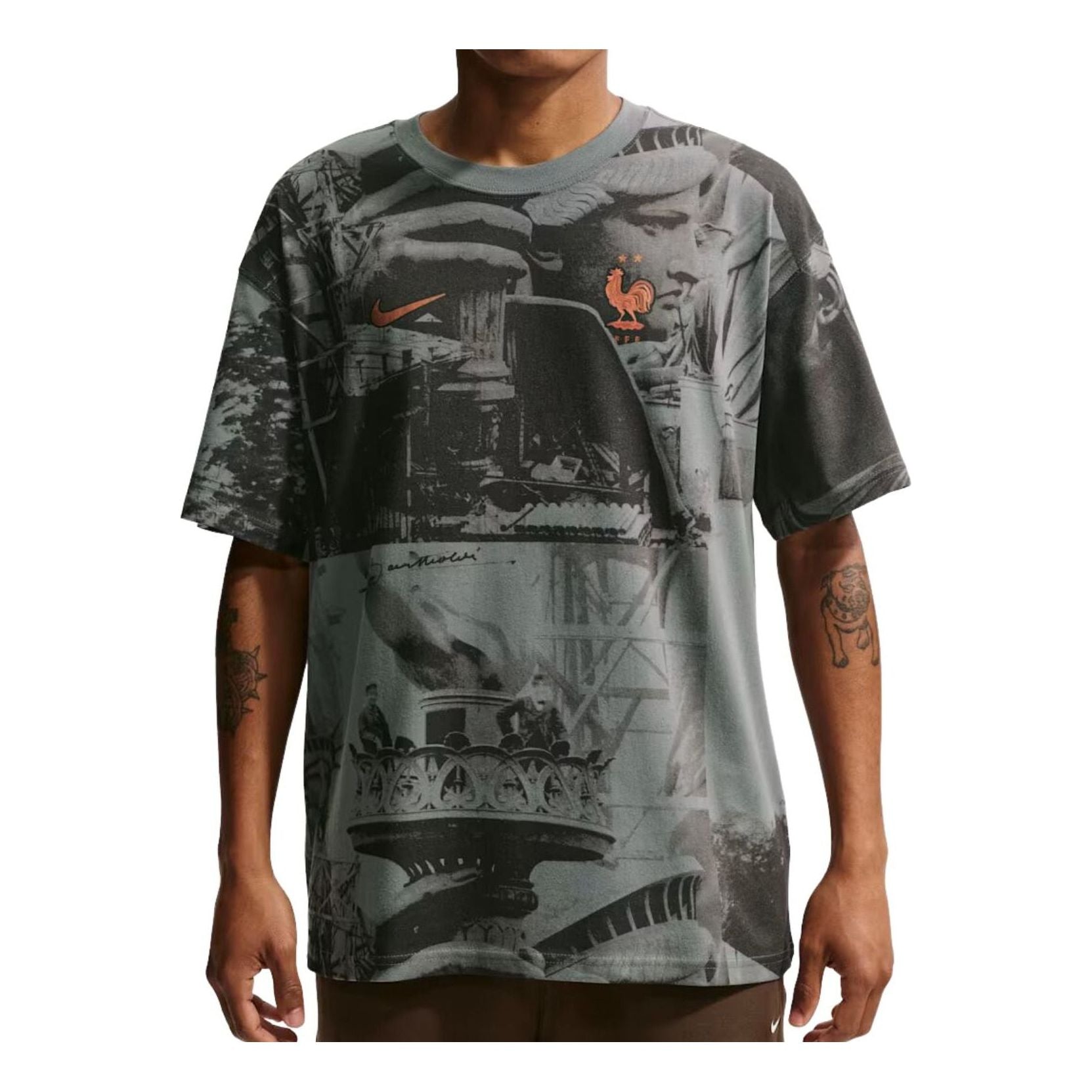 Nike FFF 2026 27 T-Shirt 'Iron Grey' IQ2261-068