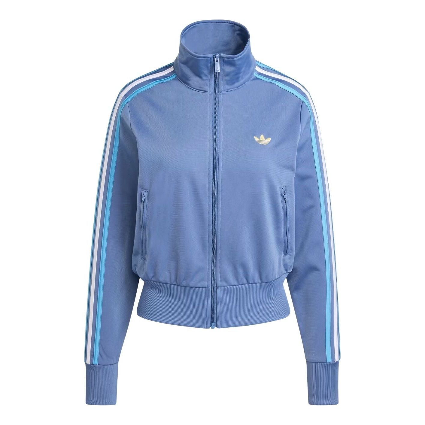 (WMNS) adidas Firebird Classic Track Top 'Crew Blue Light Blue White' KC6565