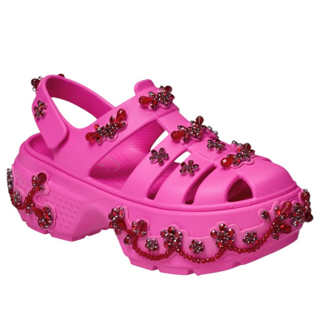Crocs Stomp Fisherman Clog 'Simone Rocha Electric Pink' 211428-6QQ
