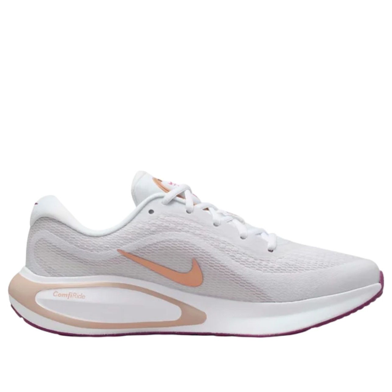 (WMNS) Nike Journey Run 'White Hot Fuchsia Platinum Violet' FJ7765-108