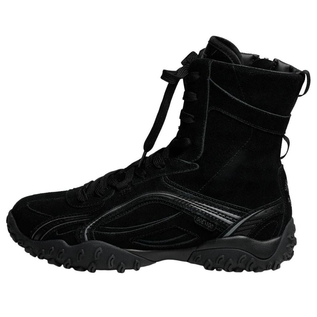 (WMNS) FILA x Han So-Hee Echappe Mid Premium 'Black' FS253OD03X042001