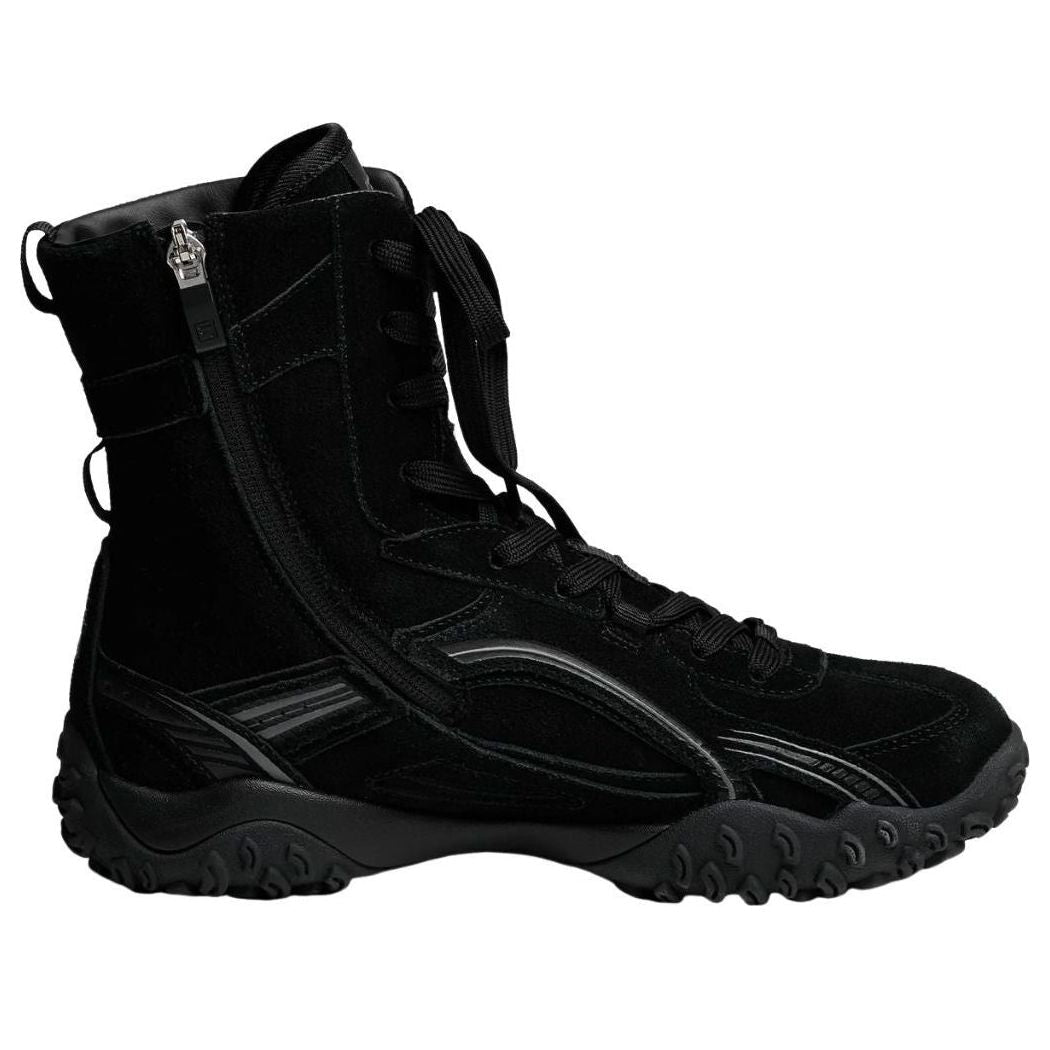 (WMNS) FILA x Han So-Hee Echappe Mid Premium 'Black' FS253OD03X042001