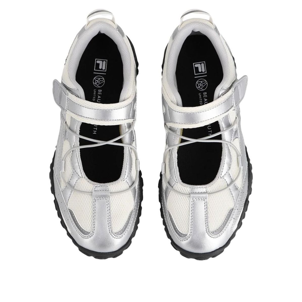 (WMNS) FILA x Beauty & Youth Echappe v2 'Gray White Silver' FS261OD03X046031