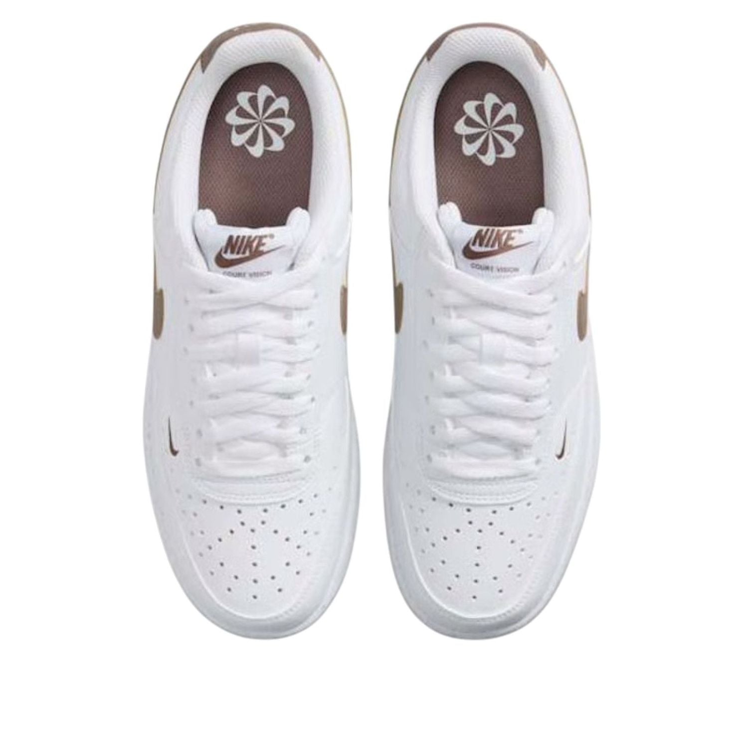 (WMNS) Nike Court Vision Low Next Nature 'White Mink Brown' FV9952-103