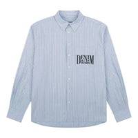 Denim Tears Dt Festival Button Up Shirt 'Light Blue' FW24TWL0031