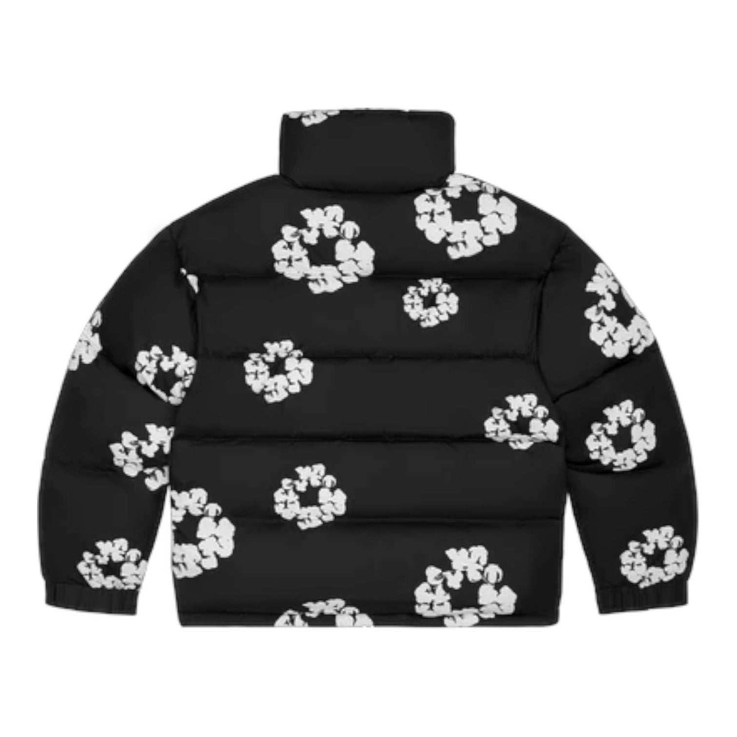Denim Tears Cotton Wreath Puffer Jacket 'Black' FW25ODP11842113