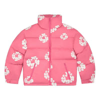 Denim Tears Cotton Wreath Puffer Jacket 'Pink' FW25ODP11842609