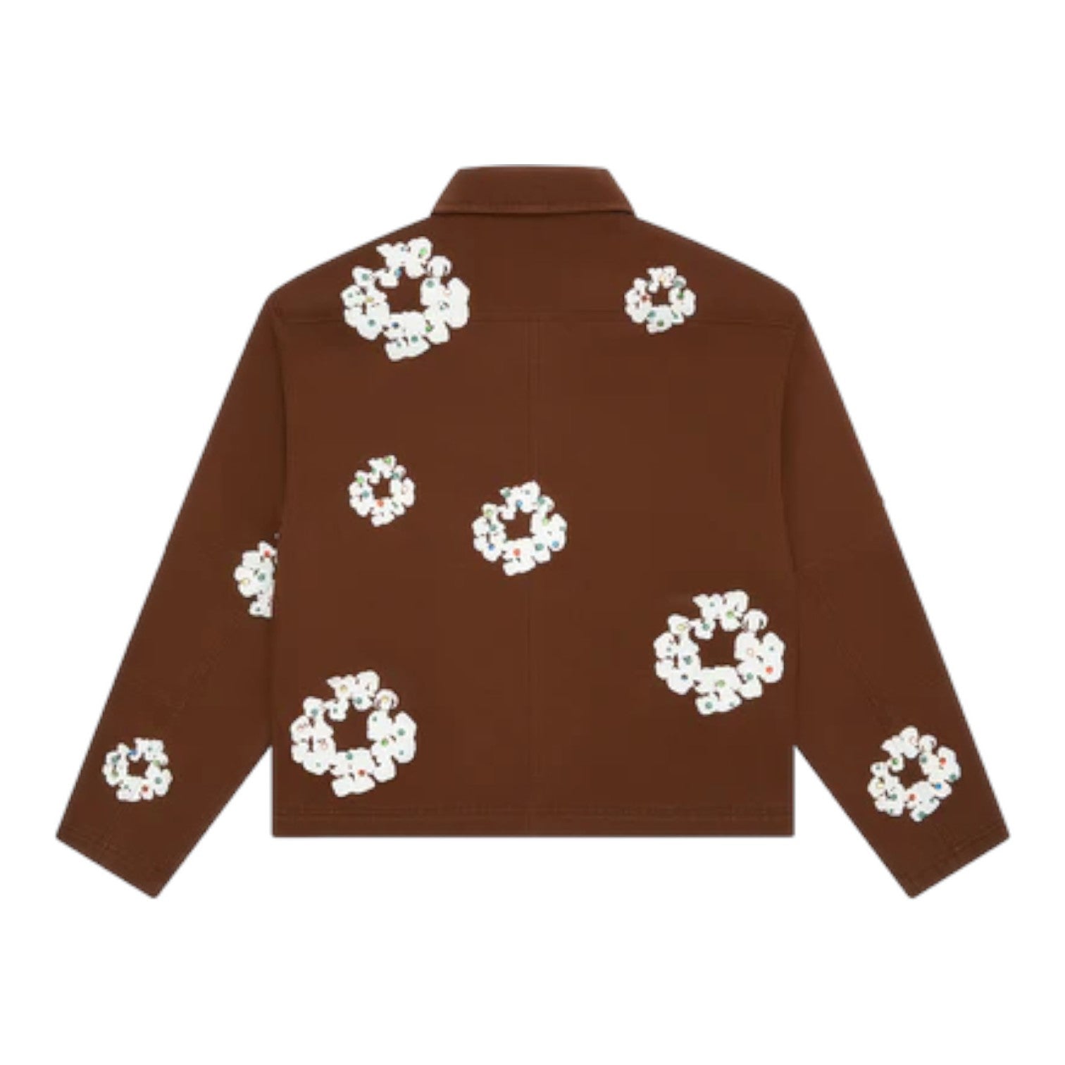 Denim Tears Cotton Wreath Canvas Work Jacket 'Brown' FW25OLJ11192575