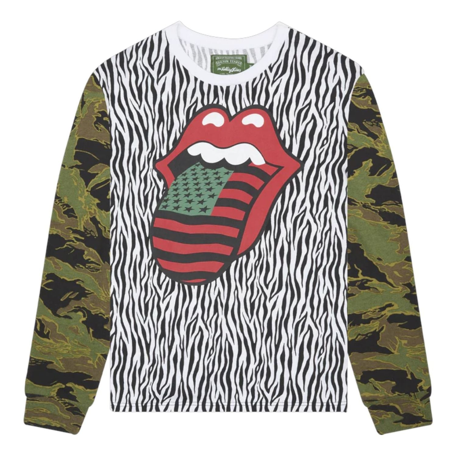 Denim Tears x Rolling Stones Long-Sleeve T-Shirt 'Multi' FW25TSL0011419