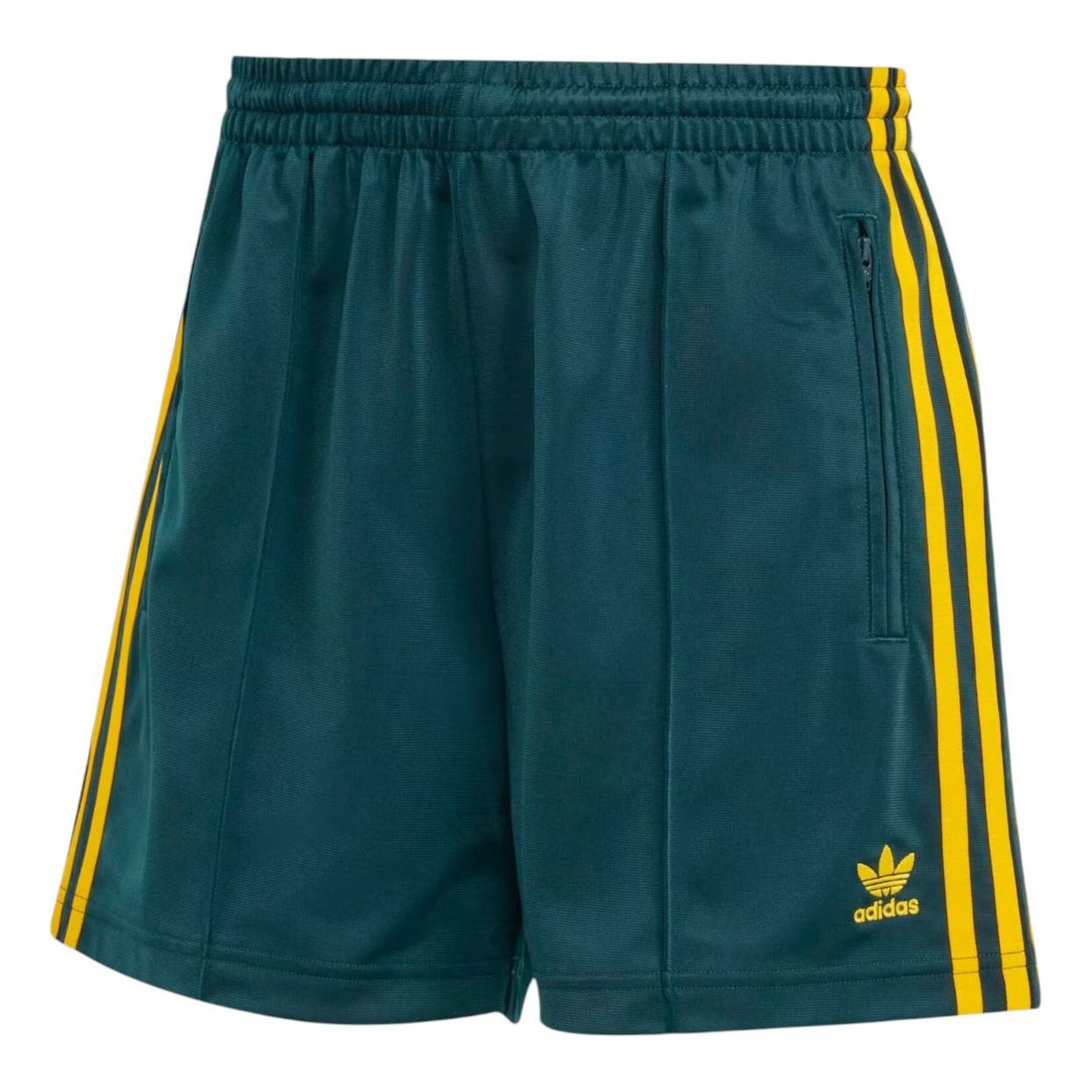 (WMNS) adidas Firebird Shorts Asia Sizing 'Aurora Ivy Crew Yellow' KD0437