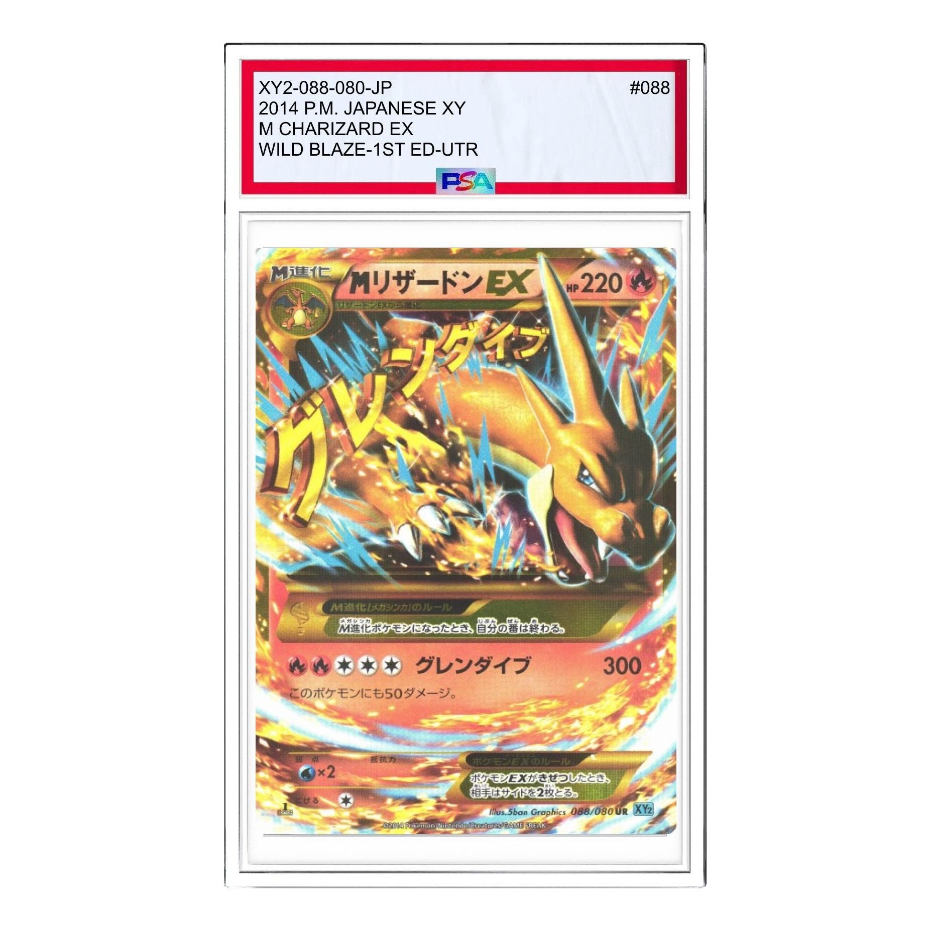 Pokemon Wild Blaze [XY2 088/080] 'M Charizard EX UR' XY2-088-080-JP