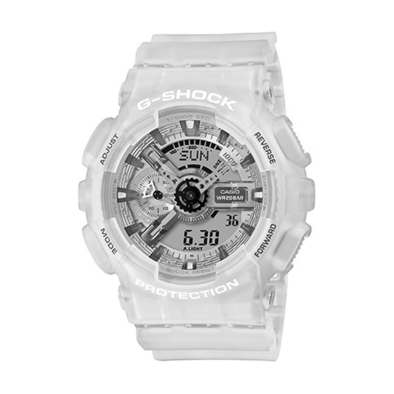 CASIO G-Shock Analog-Digital 'White' GA-110LS-7APRE