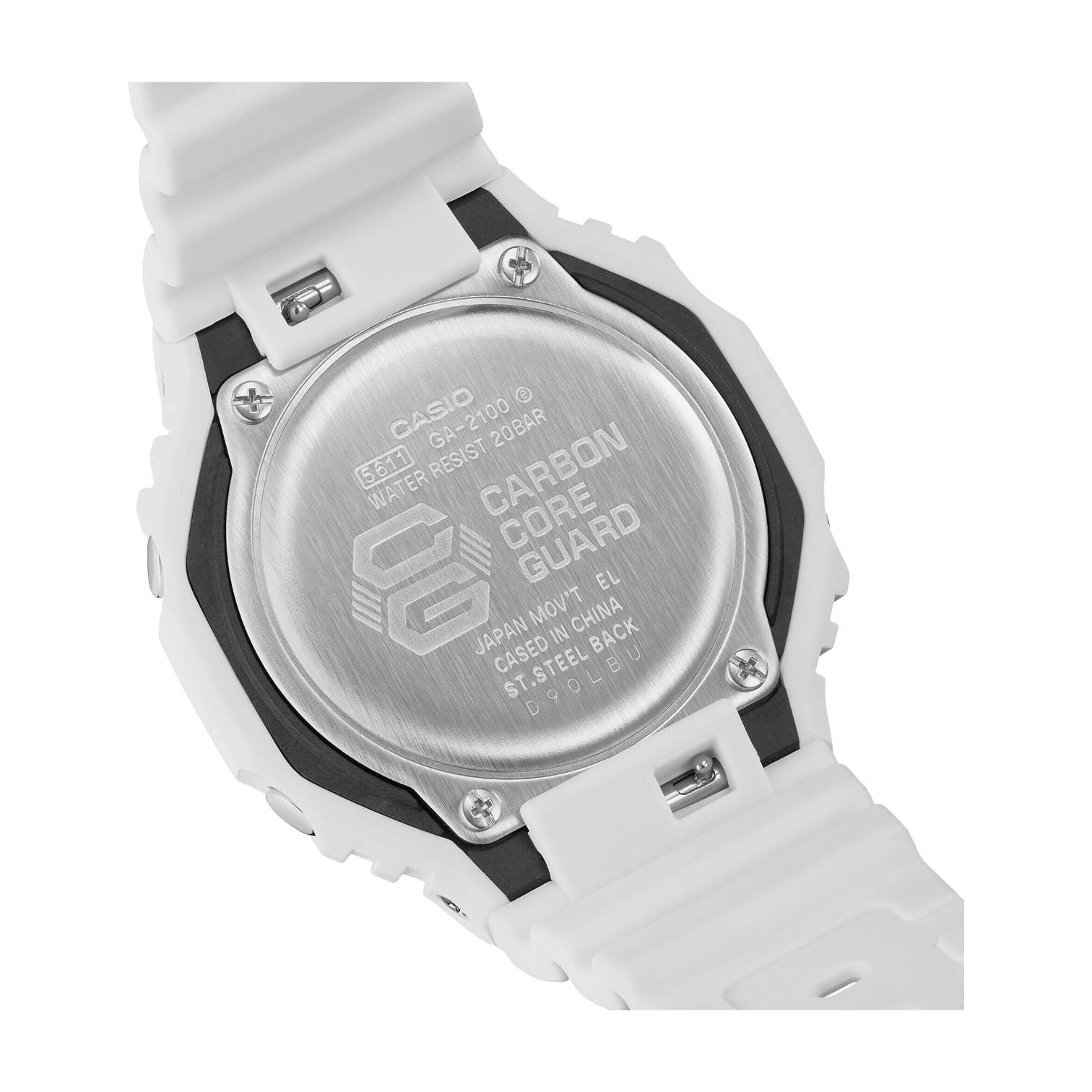 CASIO G-Shock GA-2100 Series 'White' GA-2100-7A7