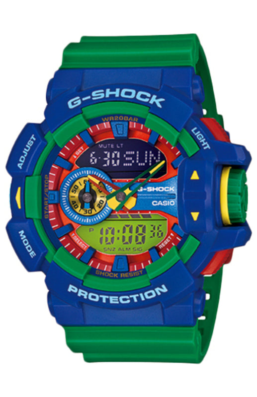 CASIO G-Shock Digital 'Blue Green' GA-400-2