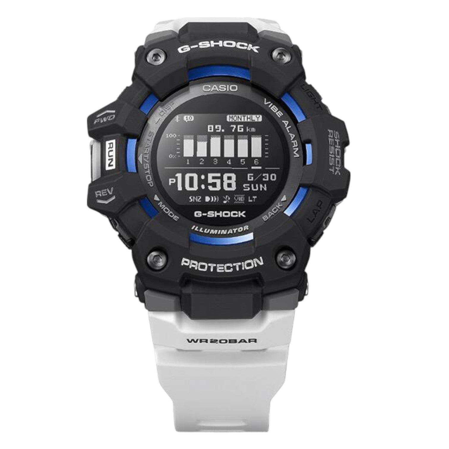 CASIO G-Shock GBD100 'Black Blue' GBD-100-1A7