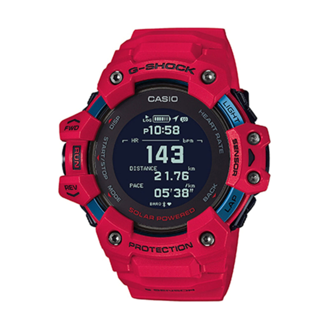 CASIO G-Shock Digital 'Red' GBD-H1000-4PRD