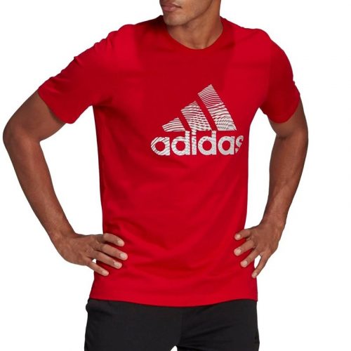 adidas Extrusion Motion Puff-Print Logo Graphic Tee GL2401