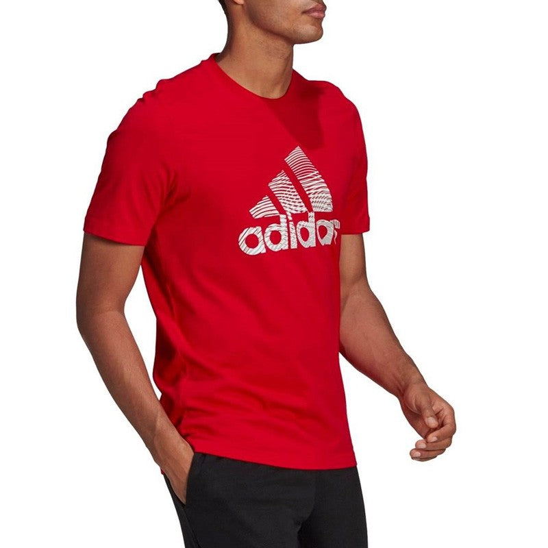 adidas Extrusion Motion Puff-Print Logo Graphic Tee GL2401