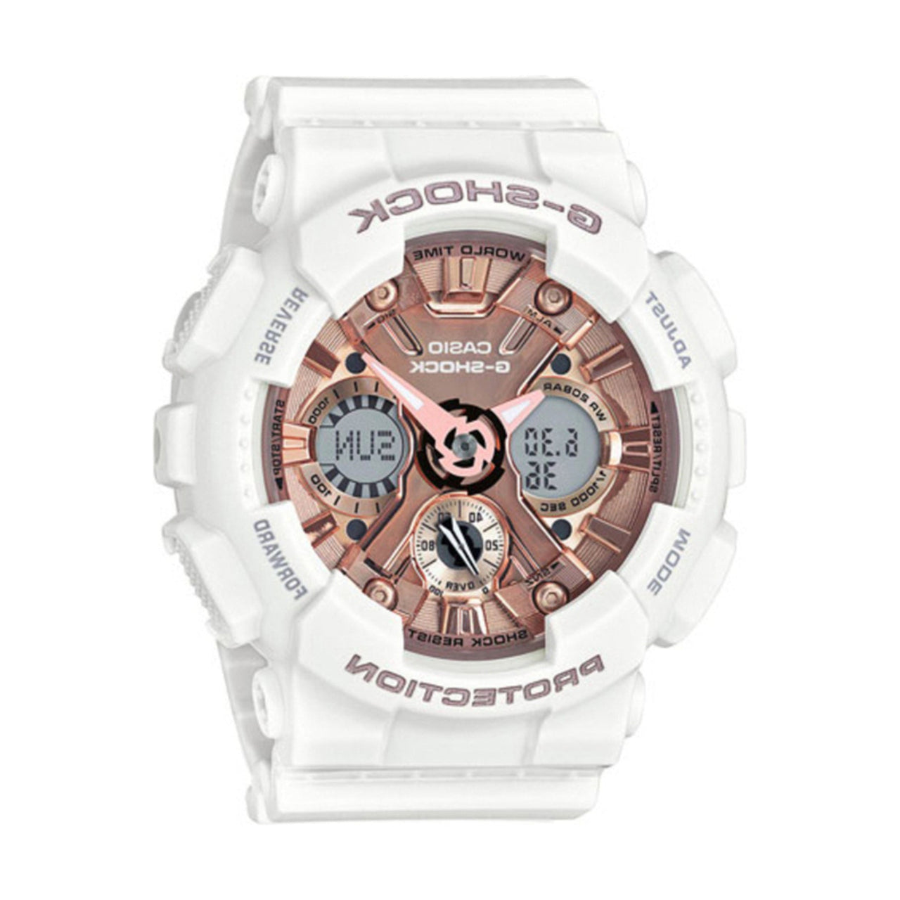 CASIO G-Shock Analog-Digital 'White Gold' GMA-S120MF-7A2PRL
