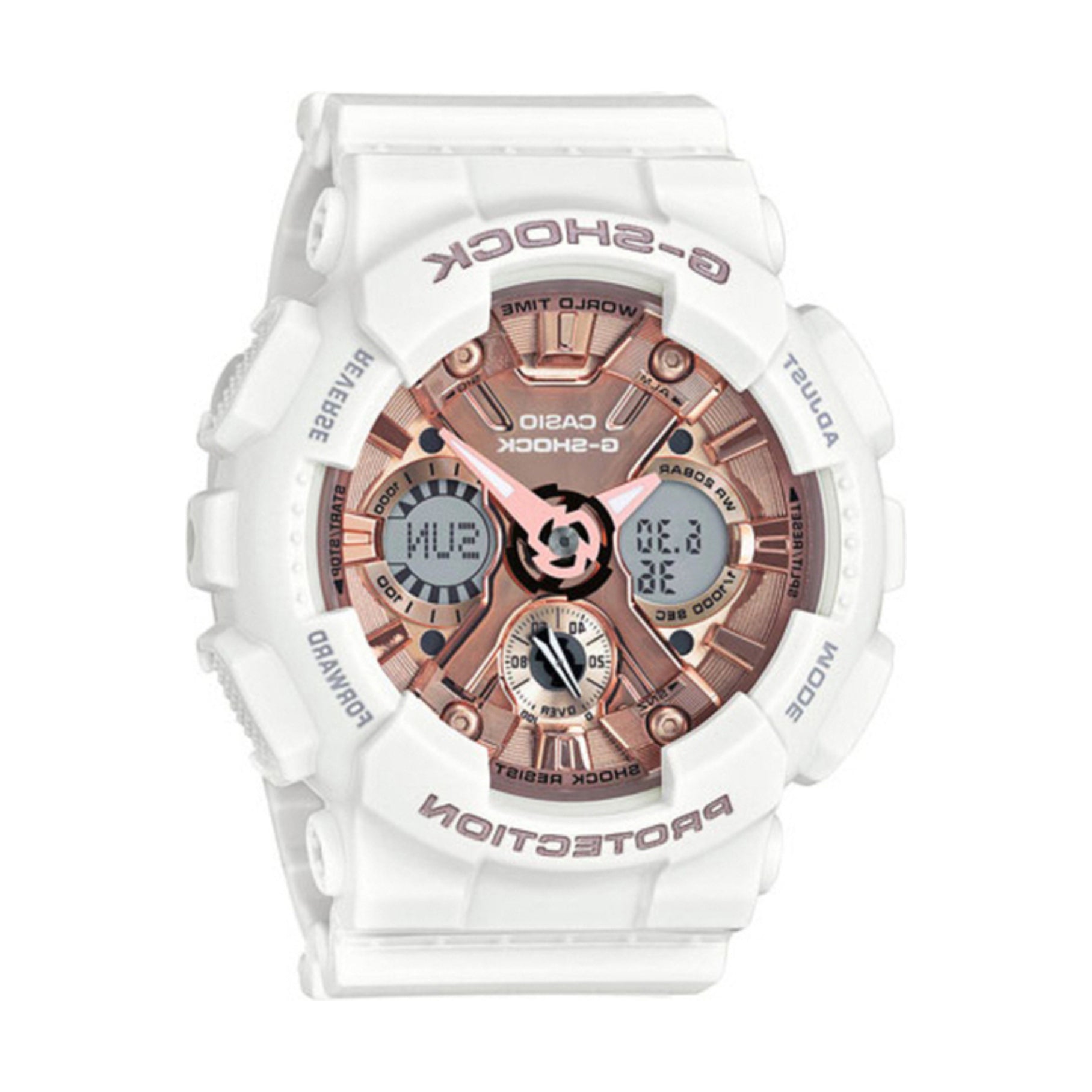 CASIO G-Shock Analog-Digital 'White Gold' GMA-S120MF-7A2PRL