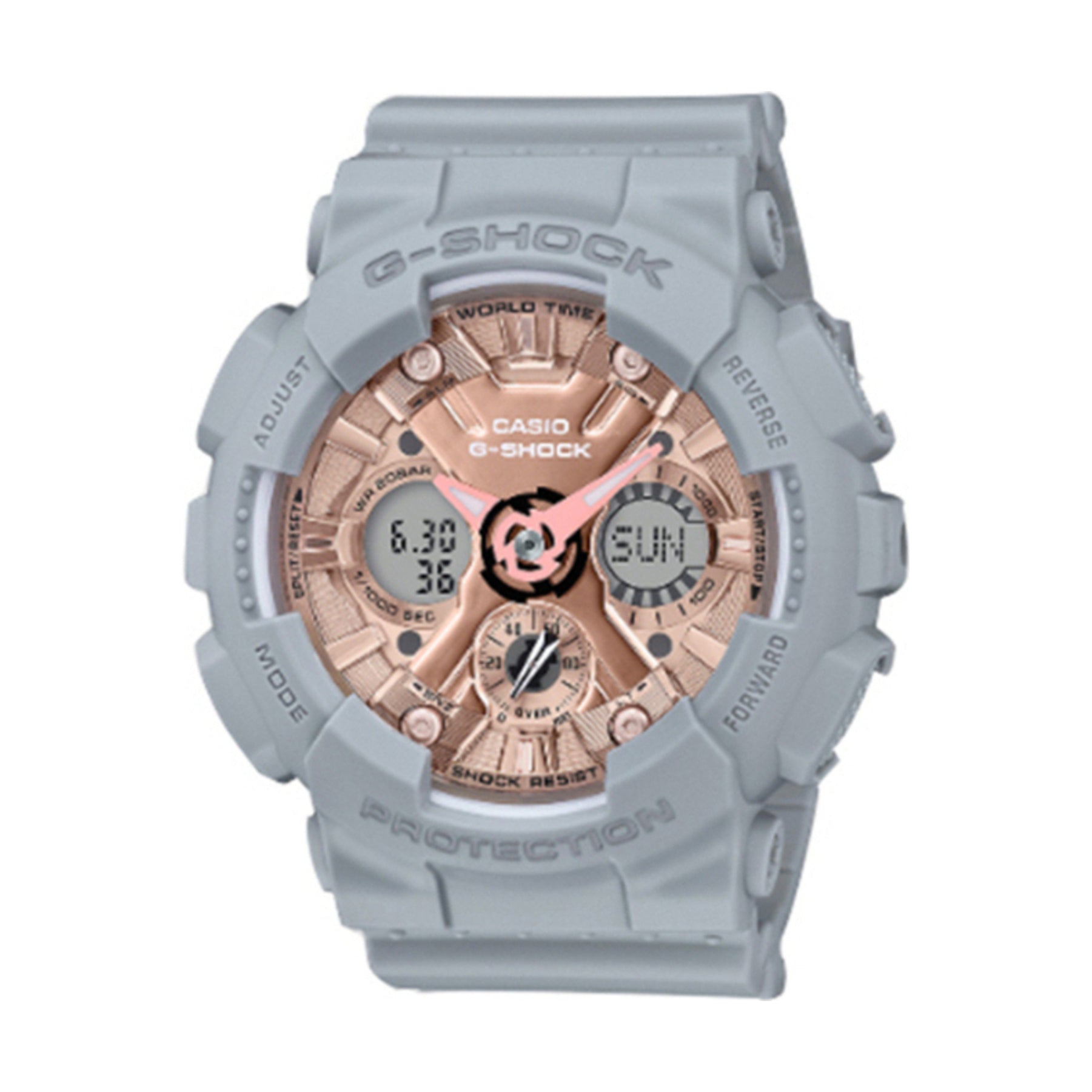 CASIO G-Shock Analog-Digital 'Grey' GMAS120MF-8A