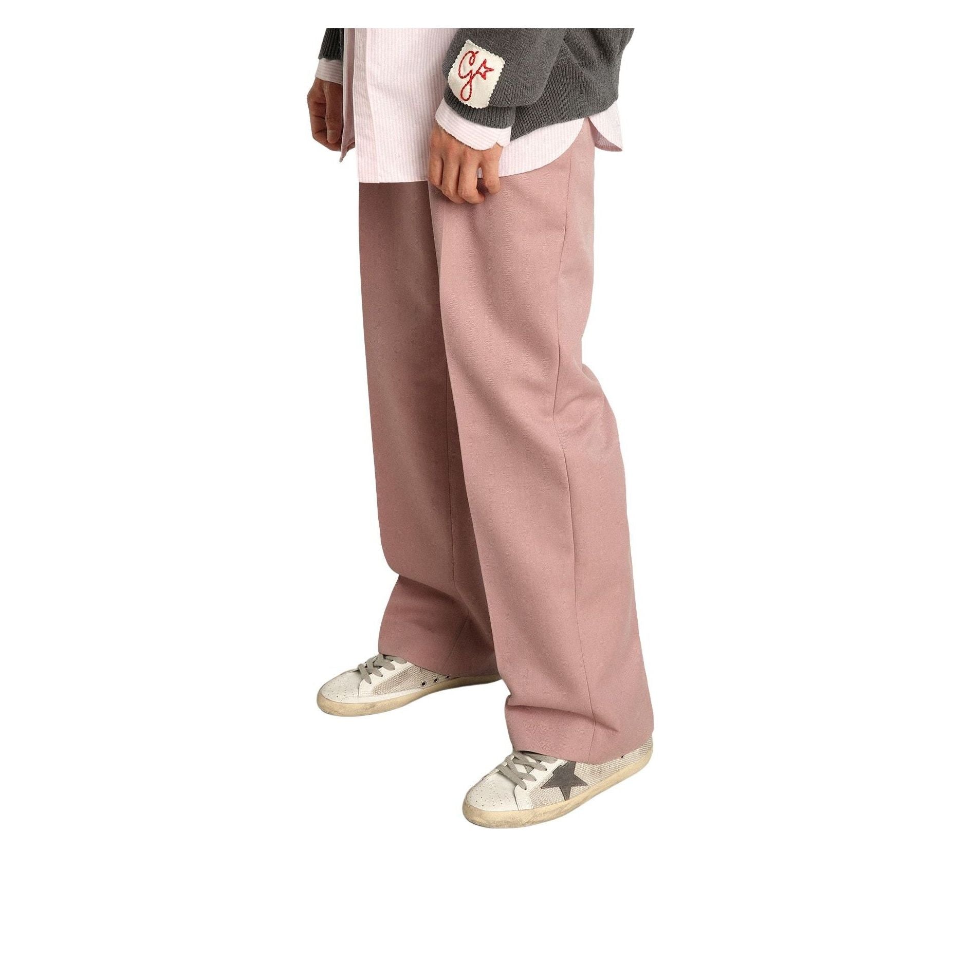 Golden Goose Super-Star 'Light Silver Grey' GMF00101-F002686-70215