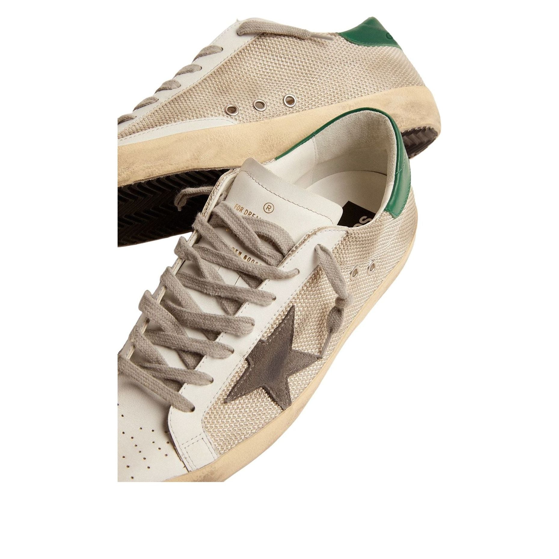 Golden Goose Super-Star 'Light Silver Grey' GMF00101-F002686-70215