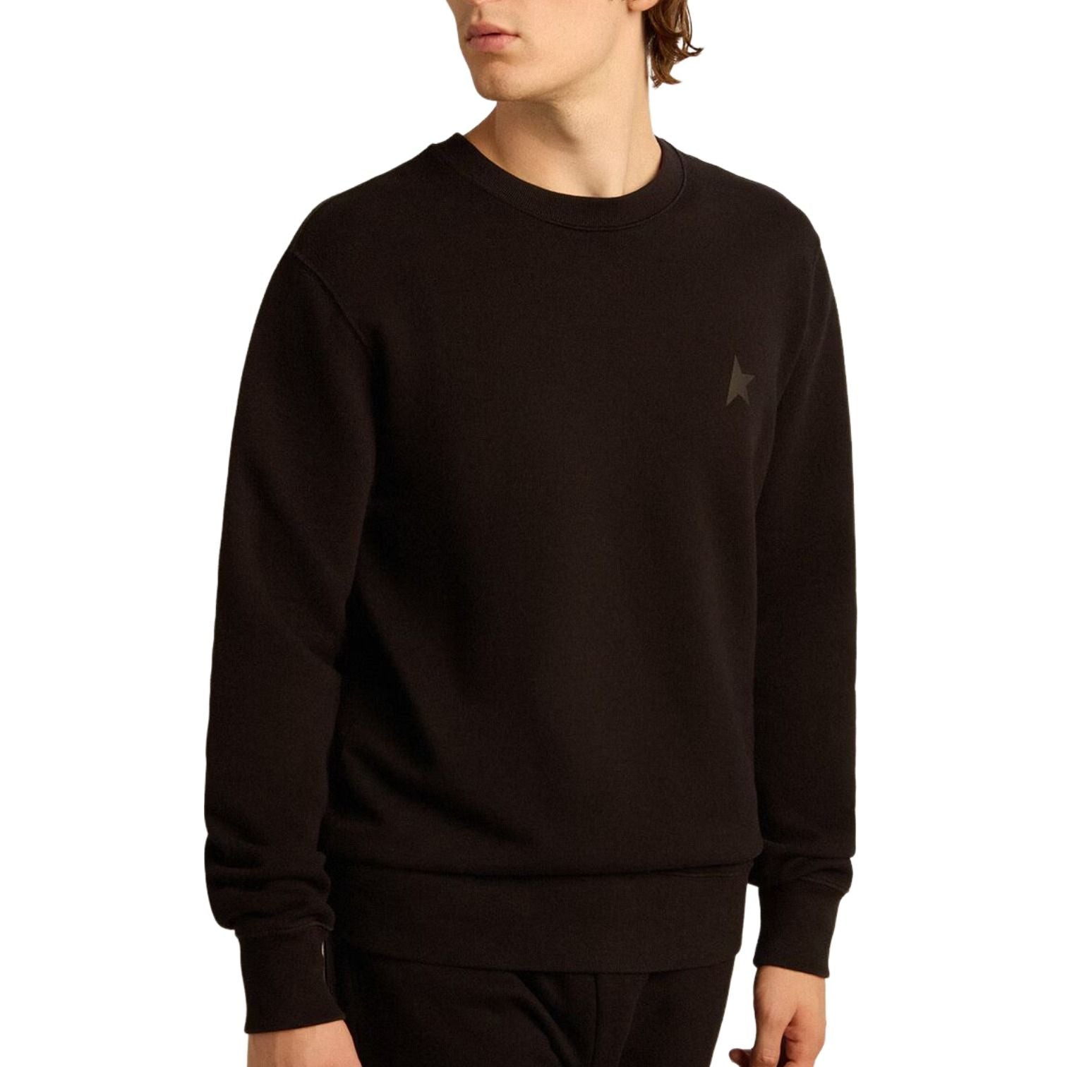 Golden Goose Archibald Sweatshirt 'Black' GMP01223-P000525-90100