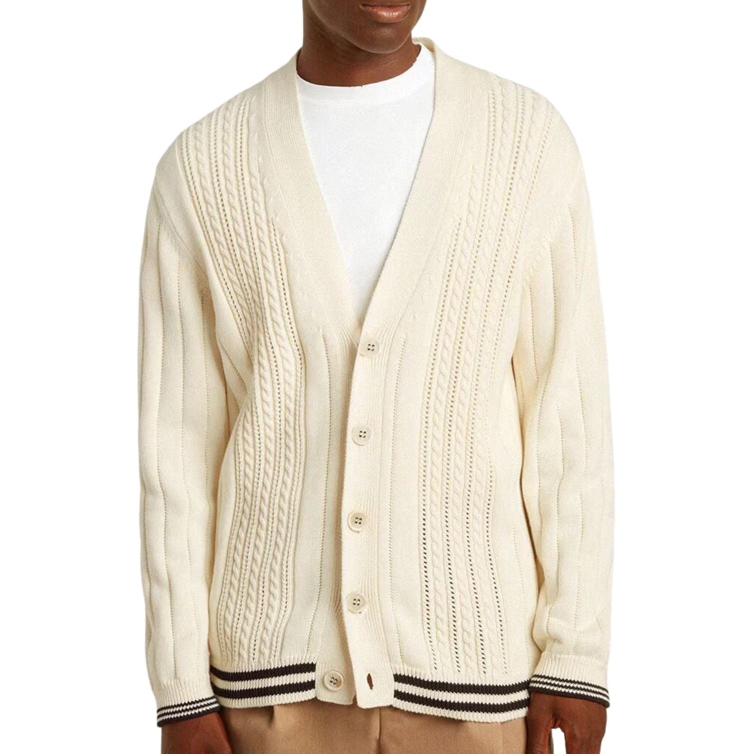 Golden Goose Cardigan 'Ivory' GMP02118-P001911-11782