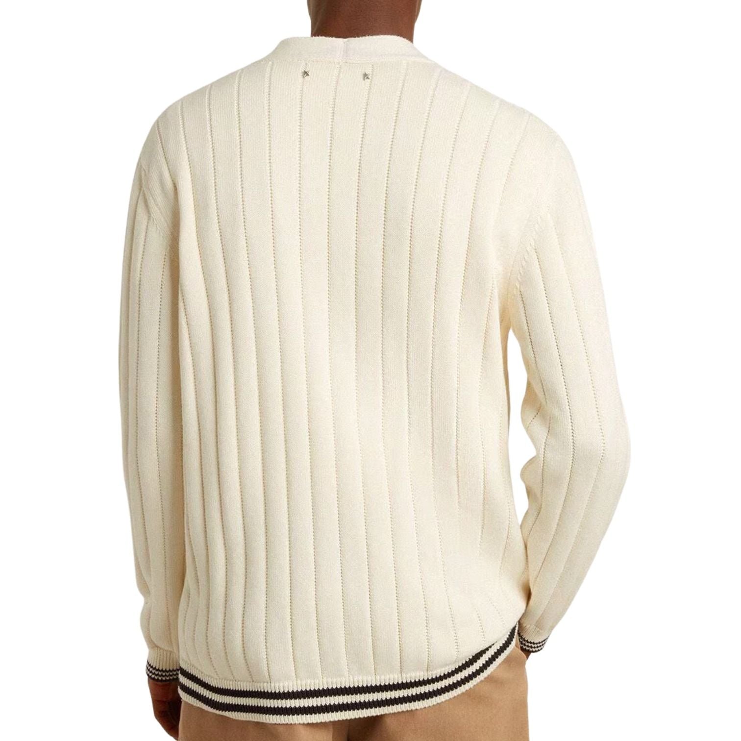 Golden Goose Cardigan 'Ivory' GMP02118-P001911-11782