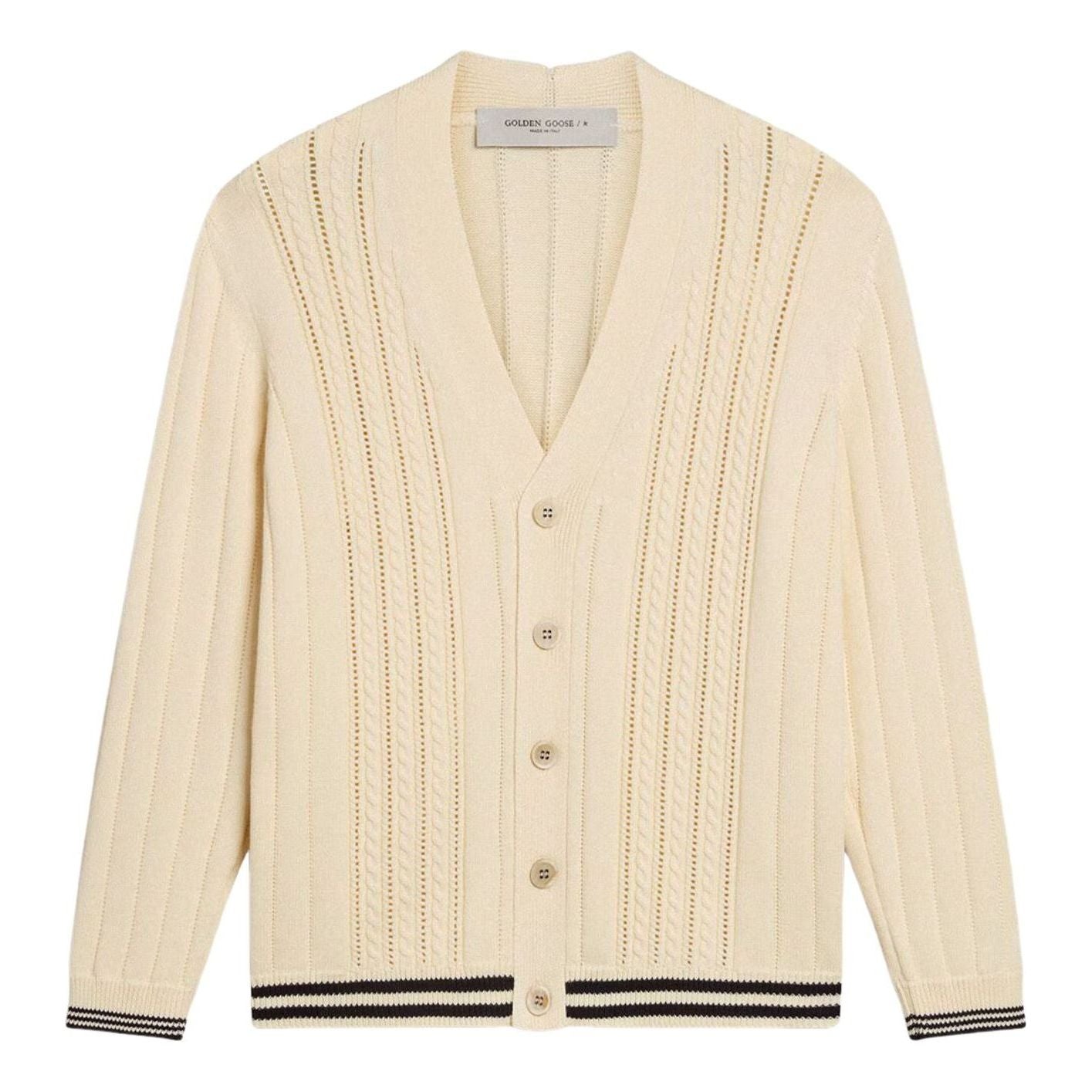 Golden Goose Cardigan 'Ivory' GMP02118-P001911-11782