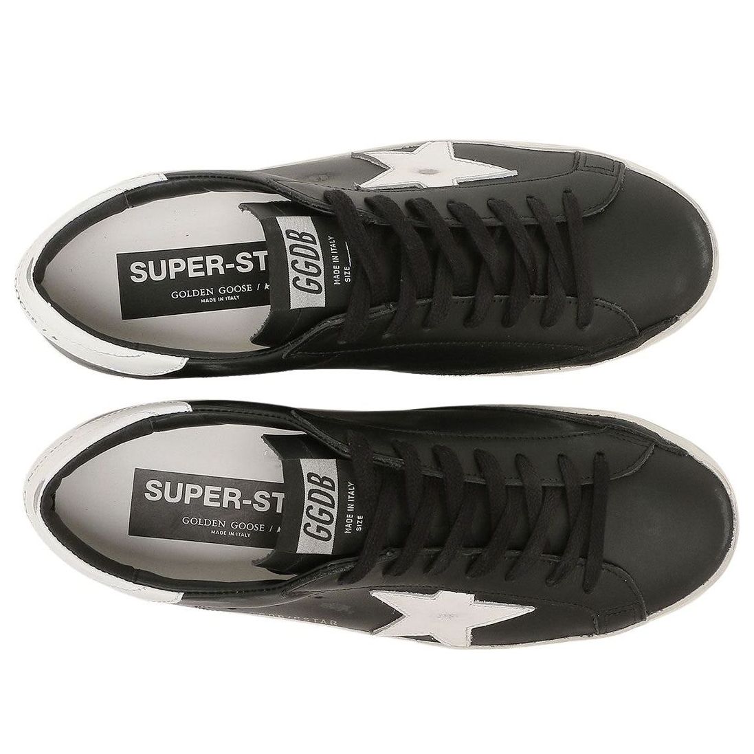 Golden Goose Super-Star 'Black White' GMF00101-F000321-80203