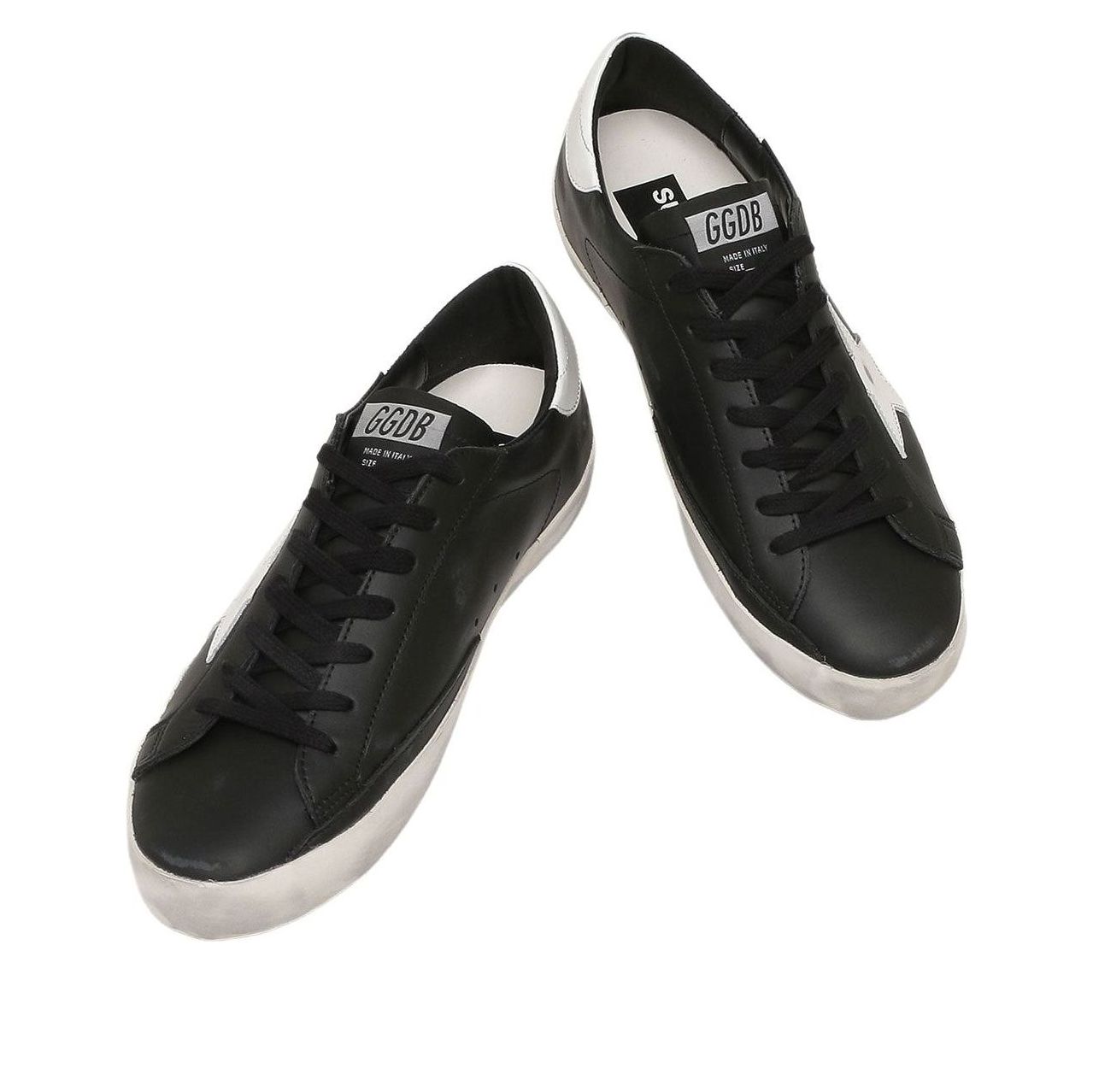 Golden Goose Super-Star 'Black White' GMF00101-F000321-80203