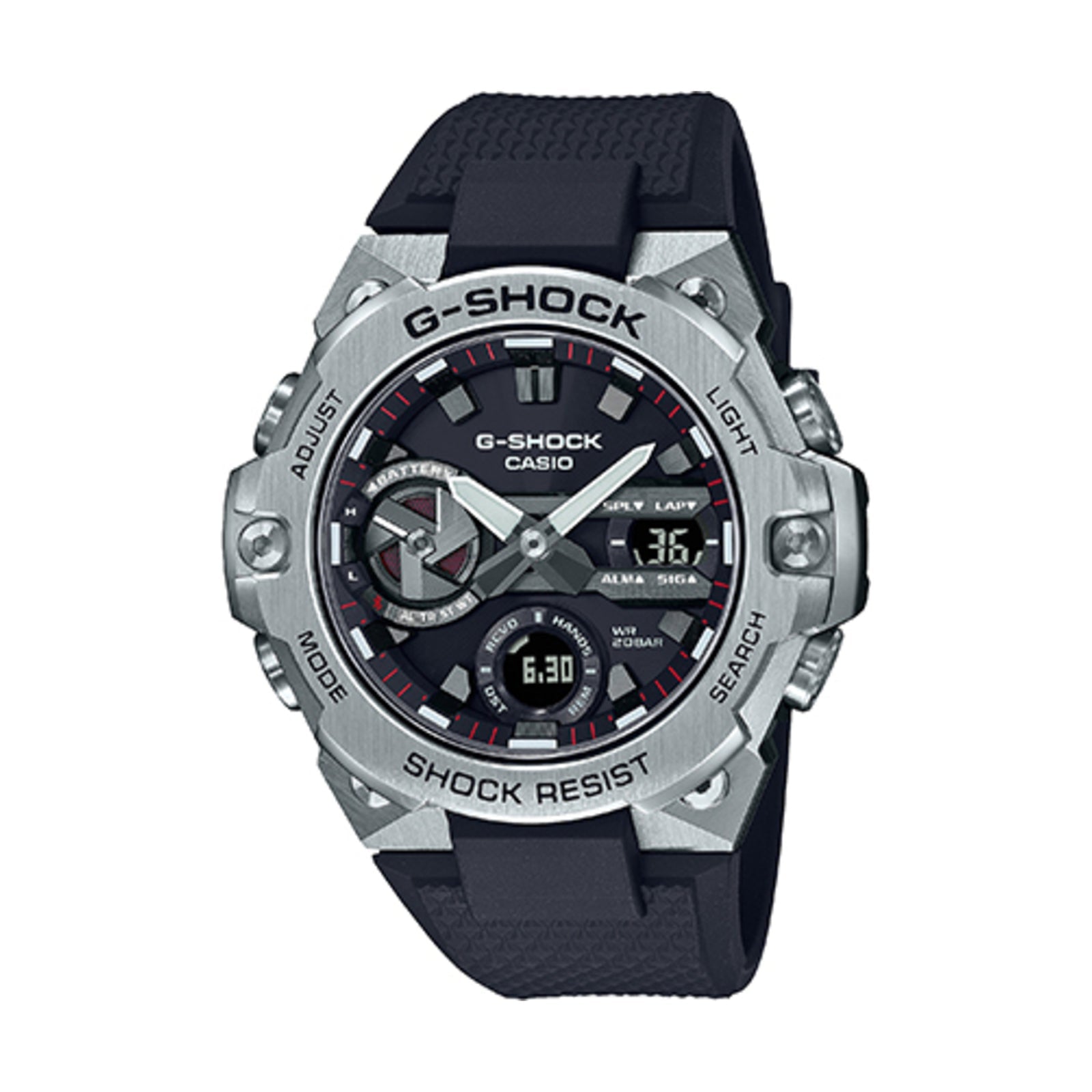 CASIO G-Shock G-Steel 'Black Silver' GST-B400-1APRT
